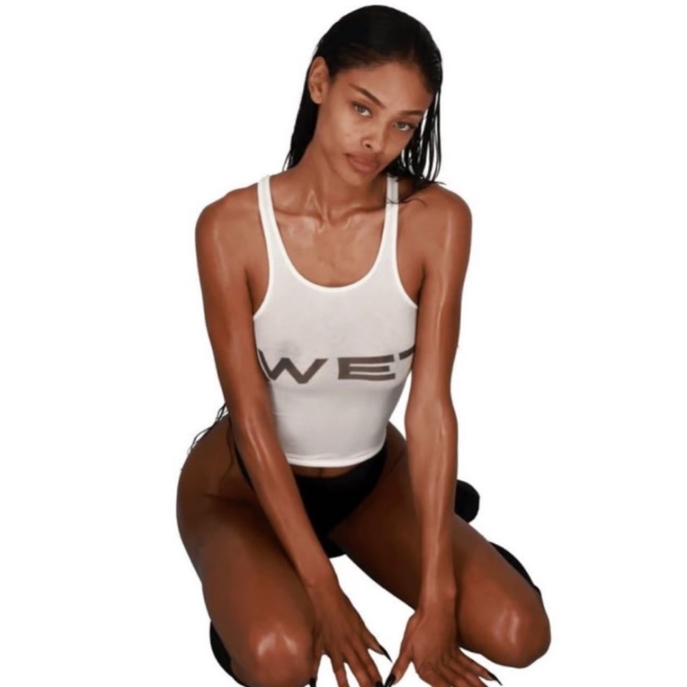 Yzy X Mowalola “Wet Tank” Top - Gem